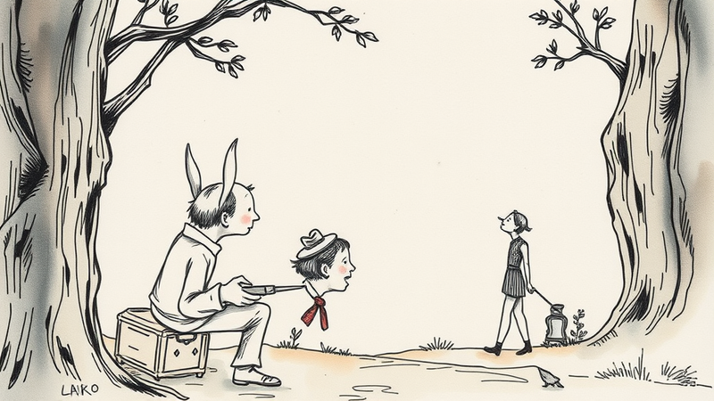 Satirical image of a boss crushing subordinates under his feet, symbolizing poor leadership and a toxic work environment.