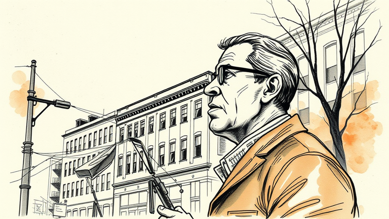 Baltimore City Hall at dusk, symbolizing the city's struggle with crime and leadership challenges.