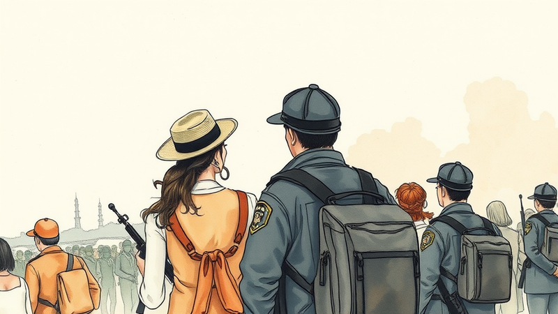 Law enforcement officers and their families enjoying outdoor activities at the Breaching the Barricade conference.