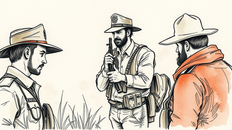 Fallen officer memorial with American flag and police badge, representing the sacrifice of law enforcement.