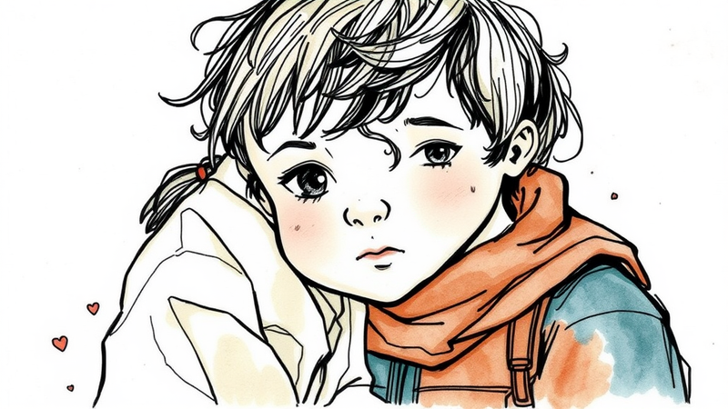 A somber image representing the aftermath of a violent crime, focusing on community support and healing.