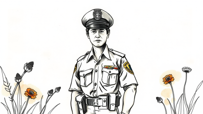 Hialeah Police Department badge, representing the indictment of one of their officers on serious charges.