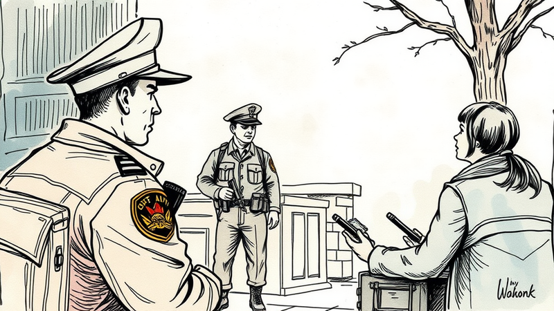 Police officer praying with an inmate, symbolizing faith, redemption, and the power of divine appointments.