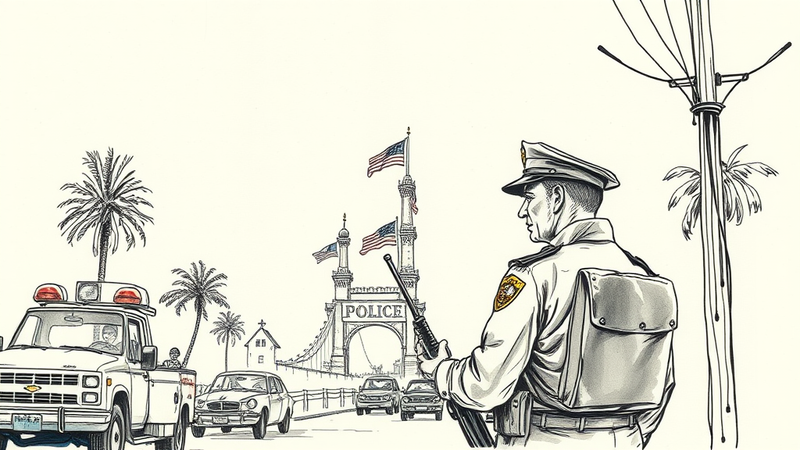 A young police officer in uniform reflects on their first Fourth of July shift, a day of unexpected lessons and challenges.