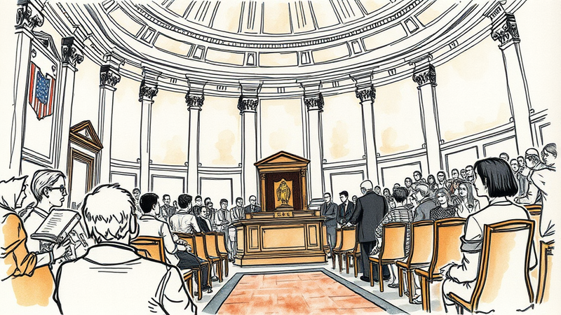 Gavel and Bible, representing the intersection of law and religion in the House prayer case.