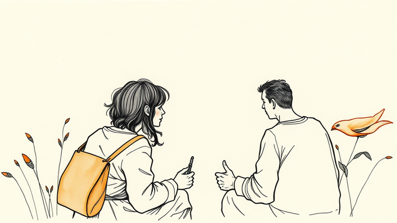 A diverse group of people working together, symbolizing interdependence and collaboration for a common goal.