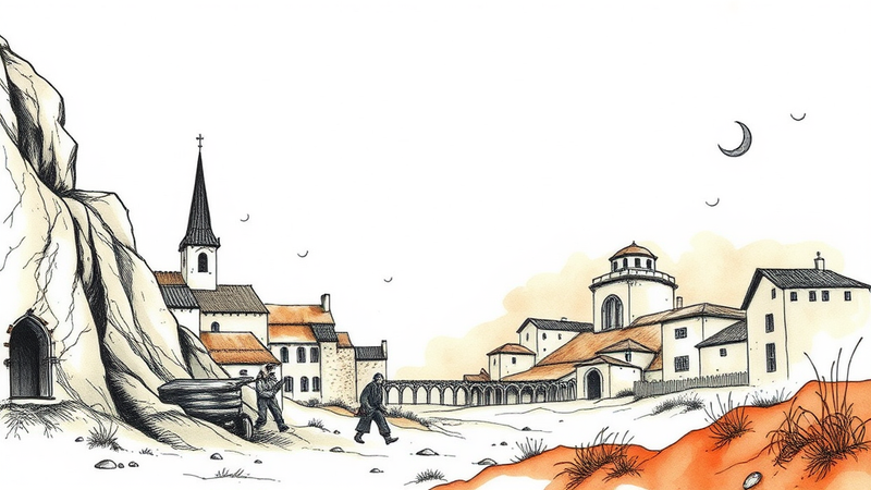 Explosion representing the power of the gospel message, inspired by the Book of Acts and the term 'dynamite'.