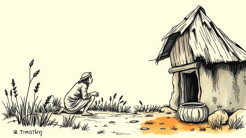 A person with their hand cupped to their ear, listening intently, representing the concept of 'itching ears' and selective hearing.