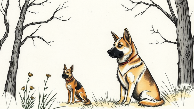 K9 officers and handlers stand at attention to honor fallen K9 Harlej of the Fishers Police Department.