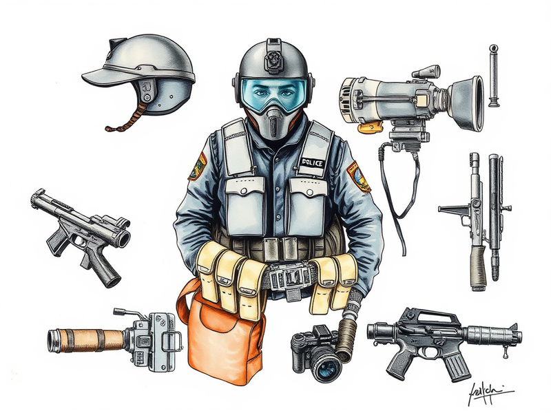 tactical police equipment