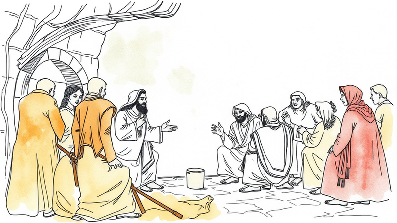 People singing 'How Great Thou Art' at a football game, symbolizing defiance and faith in the face of legal challenges.