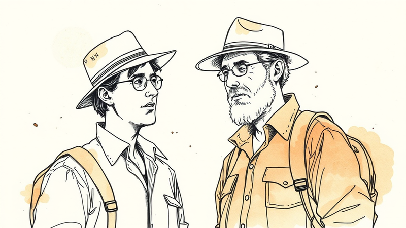 Jon and Jim McNeff, authors of Jurisdiction, standing side-by-side, representing faith and law enforcement expertise.