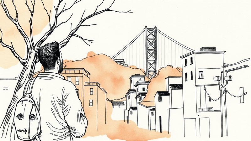 Image representing San Francisco's debate over new language for criminals, symbolizing the tension between reform and public safety.