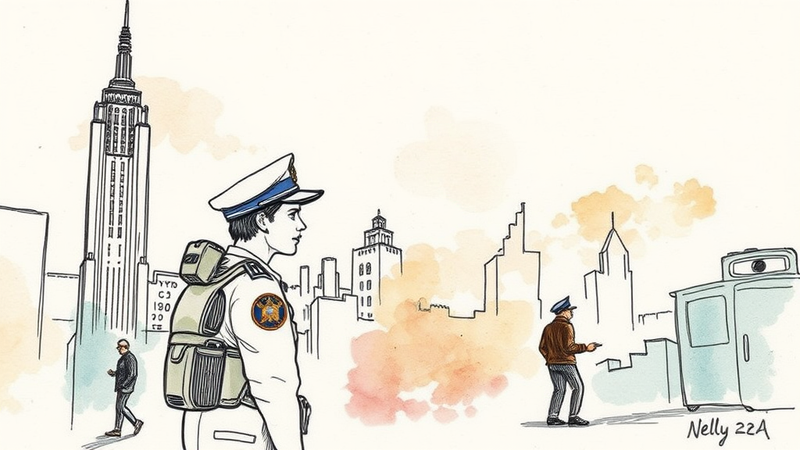 Image representing the mental health crisis within the NYPD, possibly showing support resources or a somber scene.