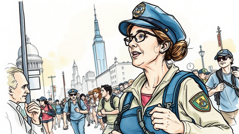 NYPD widow Lisa Tuozzolo running the New York City Marathon to support families of fallen officers.