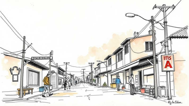 Crime scene tape surrounds a business after a deadly stabbing spree in Orange County, California.