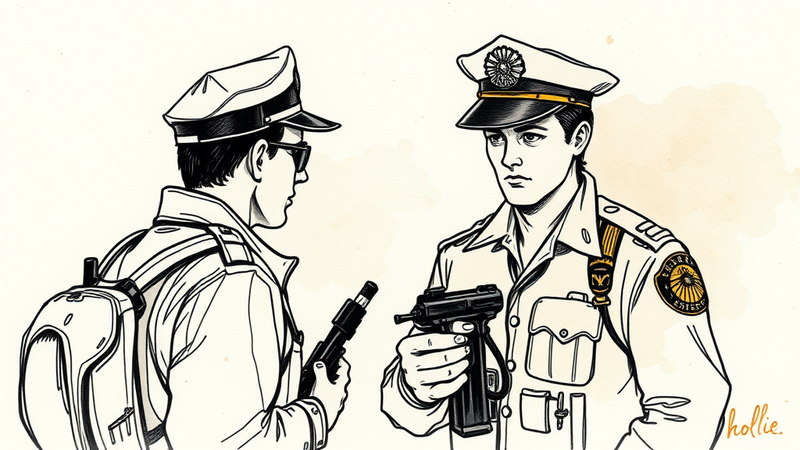 A collage of iconic police television show characters, reflecting the public's long-standing interest in law enforcement.