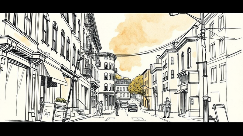 Homeless encampment in San Francisco, representing the city's struggle with homelessness and public sanitation.