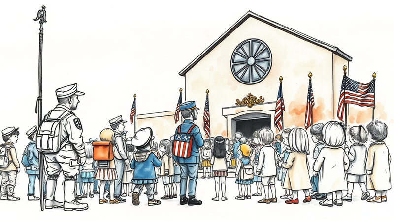 A group of military veterans standing together, symbolizing their service and sacrifice for the nation.