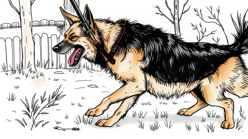 Police K9 apprehends suspect after officer is punched, highlighting K9 unit's role in law enforcement.