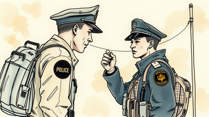 Police officer in training, emphasizing the importance of realistic and effective tactics for officer survival.